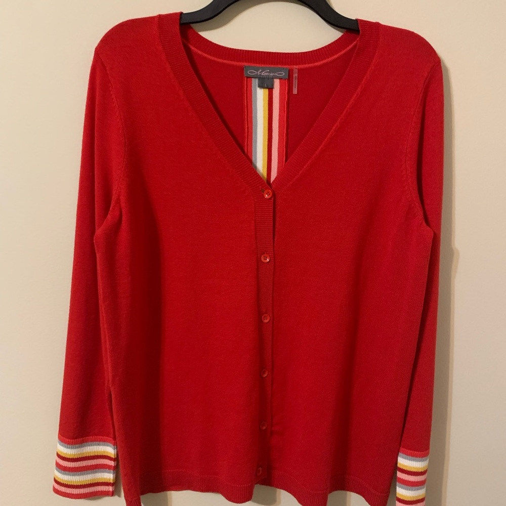 METRIC Cardigan Sweater, Size Large